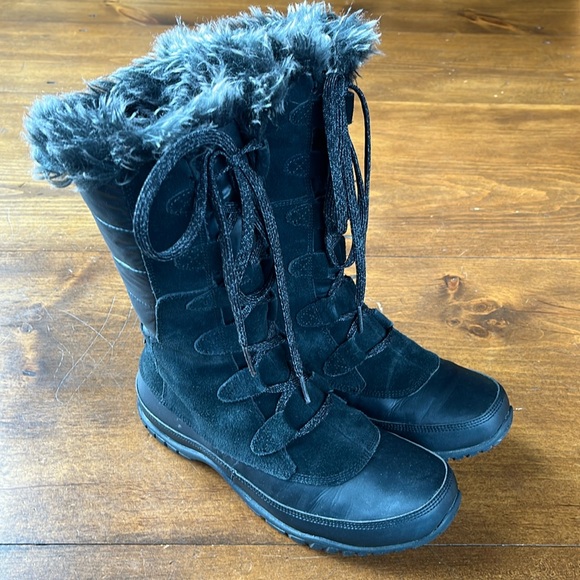The North Face Women’s Nuptse Purna Winter Boots - Sz 8.5 - Picture 1 of 14